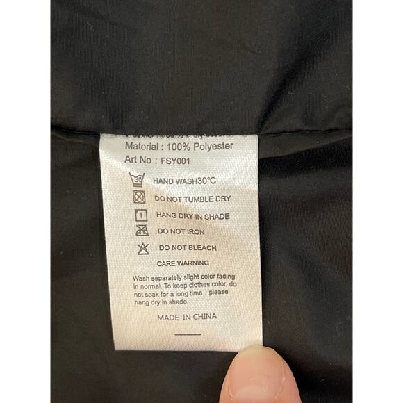 Spmor Women’s Waterproof Light Hooded Full Zip Jacket Color Black Size XXL - Picture 4 of 6